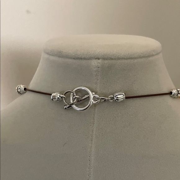 Artisan Blue and Gold Fish Pendant Necklace - Picture 7 of 12